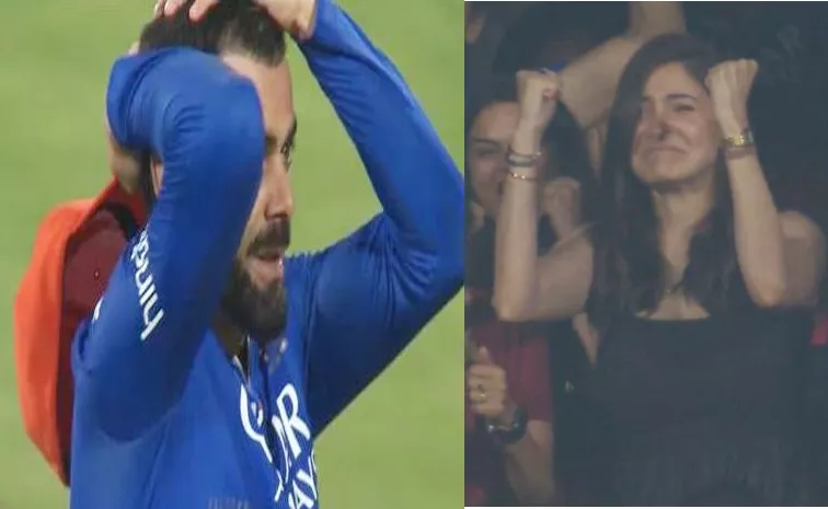 Virat Kohli Anushka Shed Tears As RCB Enter IPL 2024 Playoffs