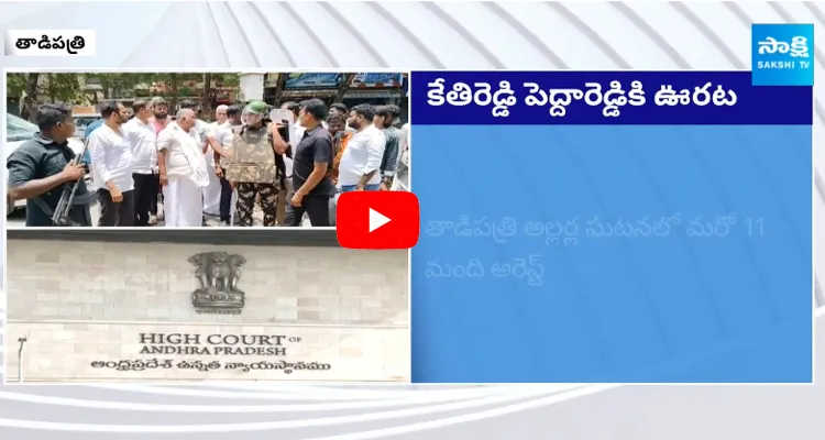 AP High Court Hearing On Kethi Reddy Pedda Reddy Anticipatory Bail