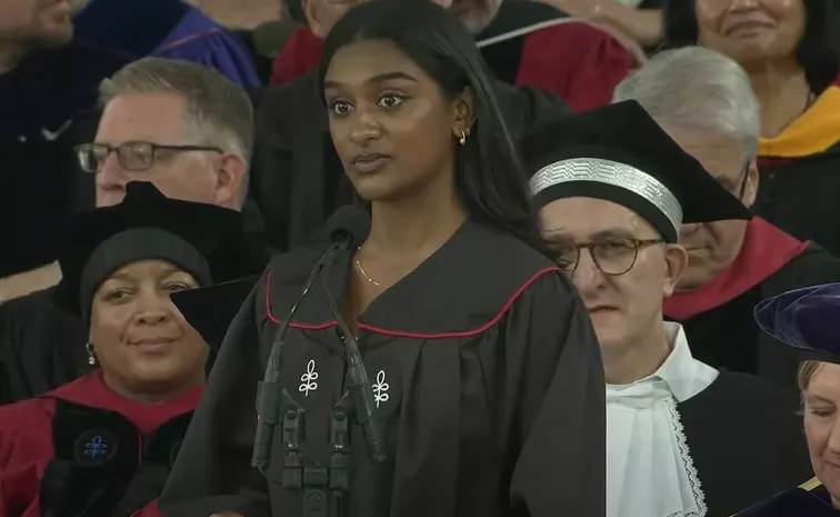 Harvard student speaker Shruthi Kumar criticizes university for penalizing her peers