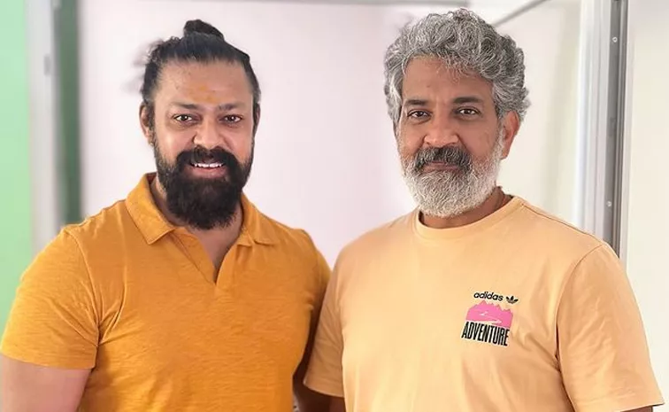 Adipurush Actor Devdatta Nage Meet SS Rajamouli