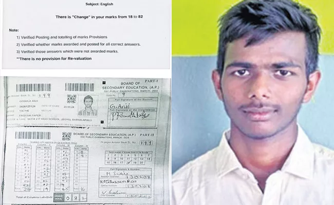 invigilator negligence 10th class student Faill