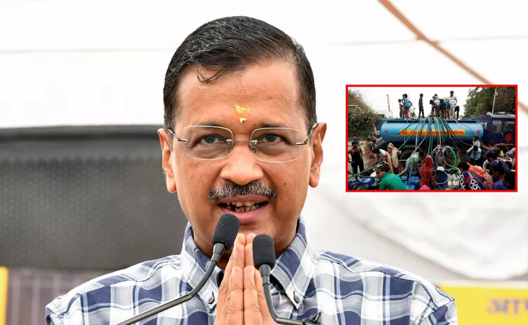 Delhi water crisis: Kejriwal appeal To BJP solve The Problem Together