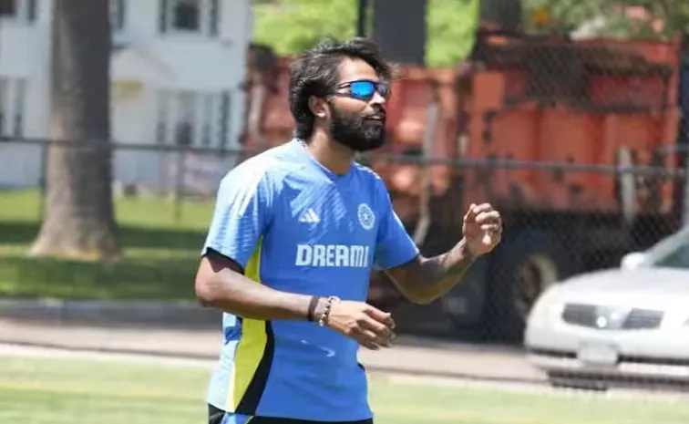  Hardik Pandya bowls for an hour in Indias intense New York training