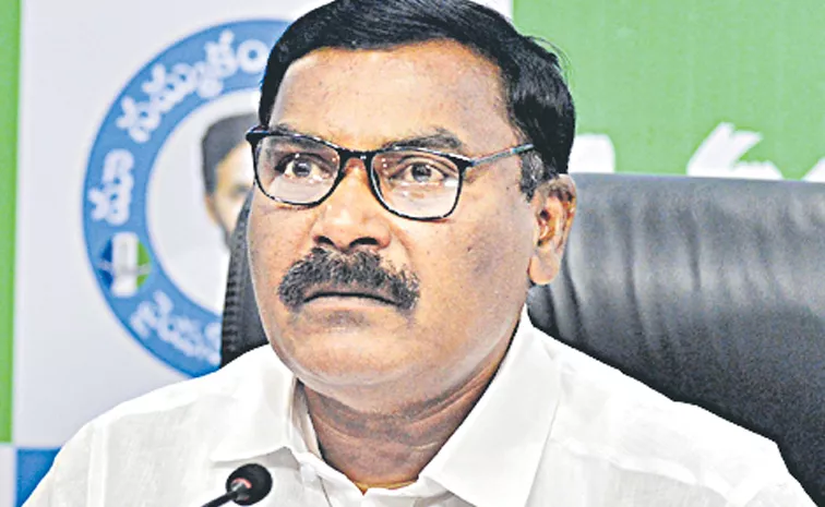 Minister Merugu Nagarjuna comments over ramojirao