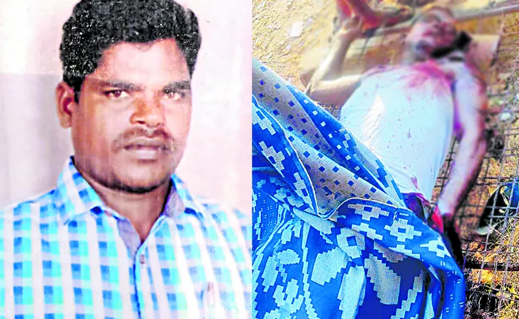 YSRCP worker brutally murdered