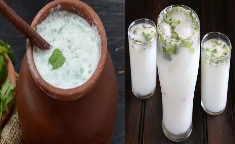 Summer Healthy Buttermilk Drinks In Ancient Way