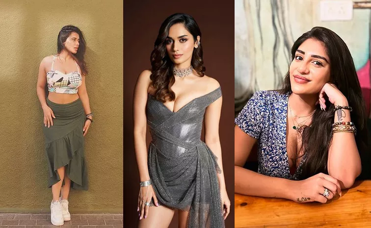 Supritha And Manushi Chhillar Latest Photos Instagram