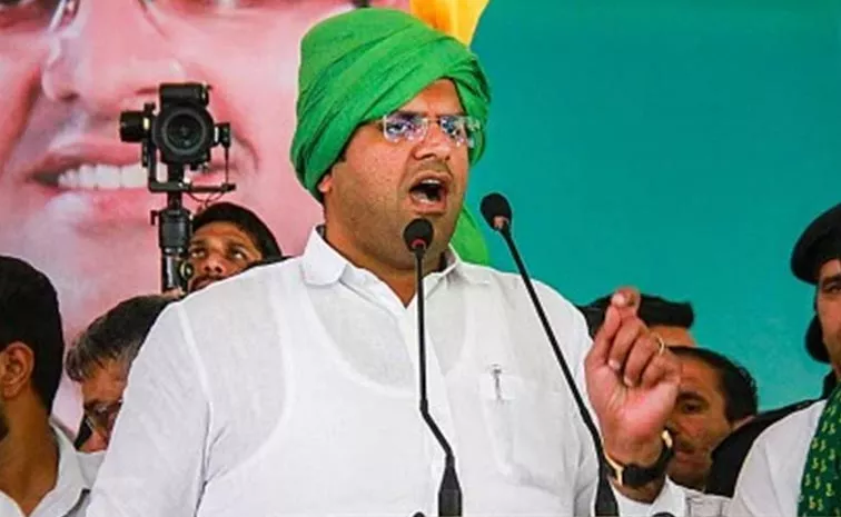 JJP Dushyant Chautala Writes To Haryana Governor Seeks Floor Test