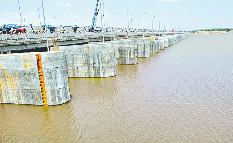 Sarkar reconsideration of Kaleshwaram barrages