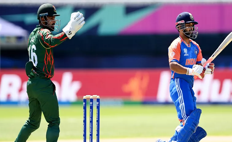 Ind vs Ban T20 WC 2024 Warm Up Match: Pant Slams Fifty Hardik Shines Score Is