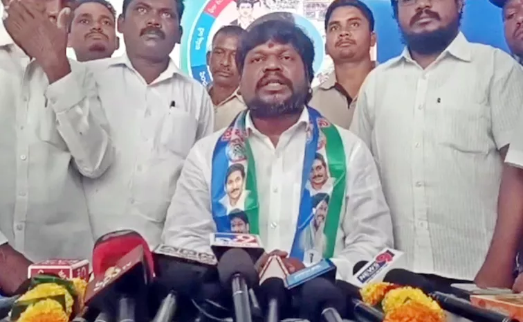 YSRCP MLA Matsyarasa Visweswara Raju On Party Change Rumour