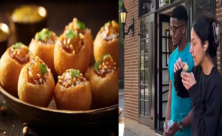 Video Of Locals In US Enjoying Pani Puri Goes Viral Internet Reacts