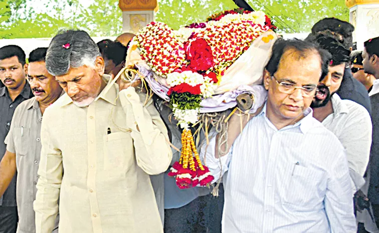 Ramoji Raos last rites with state honours