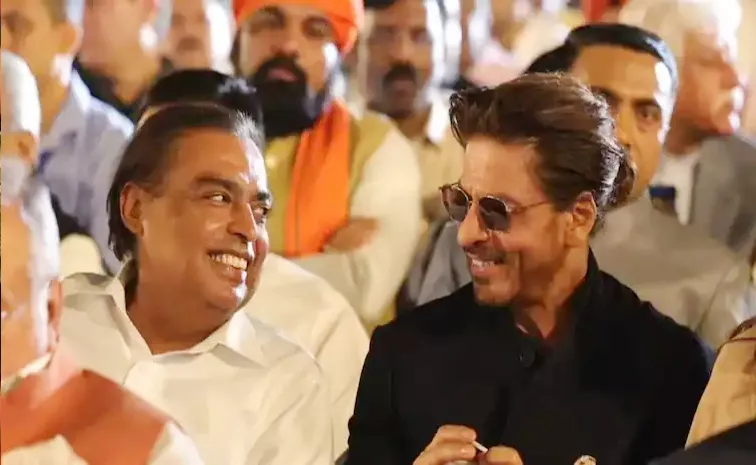 Mukesh Ambani, Shah Rukh Khan with Rs 31 ORS packets at PM Modi oath ceremony