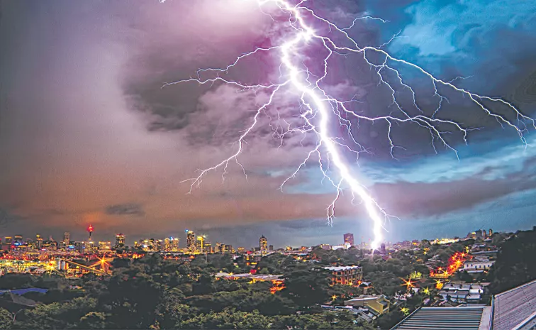 Light to moderate rains in Andhra Pradesh