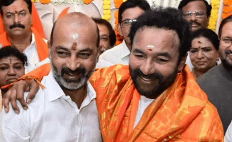 BJP MPs Kishan Reddy and Bandi Sanjay Will Take Charge Today