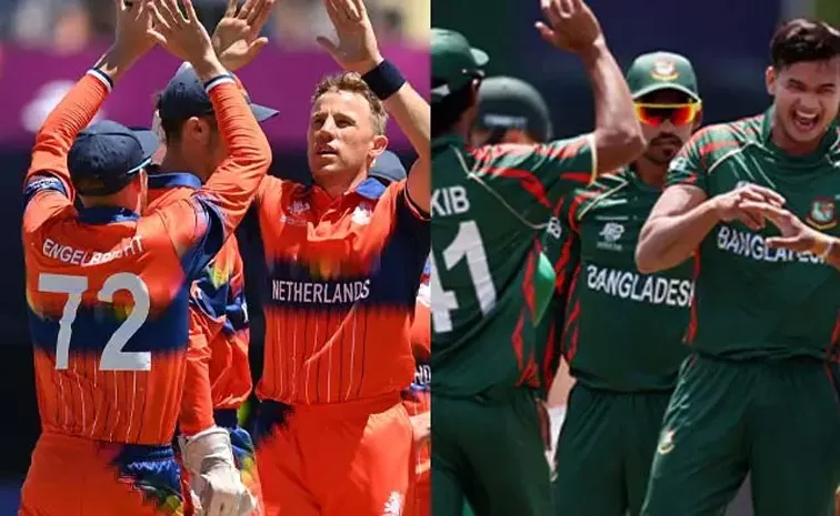 T20 World Cup 2024: Netherlands Won The Toss And Choose To Bowl Against Bangladesh