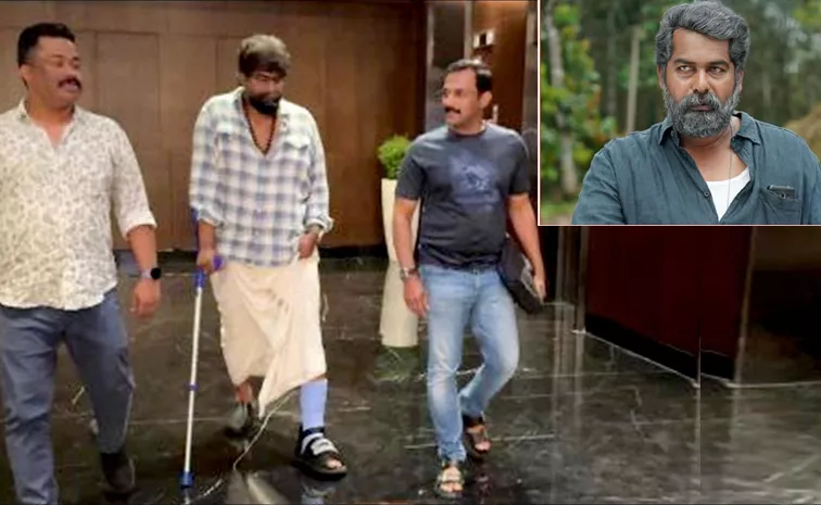 Actor Joju George Injured In Thug Life Movie Sets