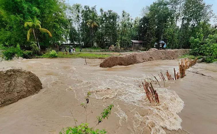 Heavy Rains Caused Havoc in Sikkim