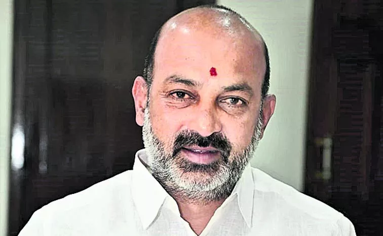 Union Minister Bandi Sanjay Fires On KCR: Telangana