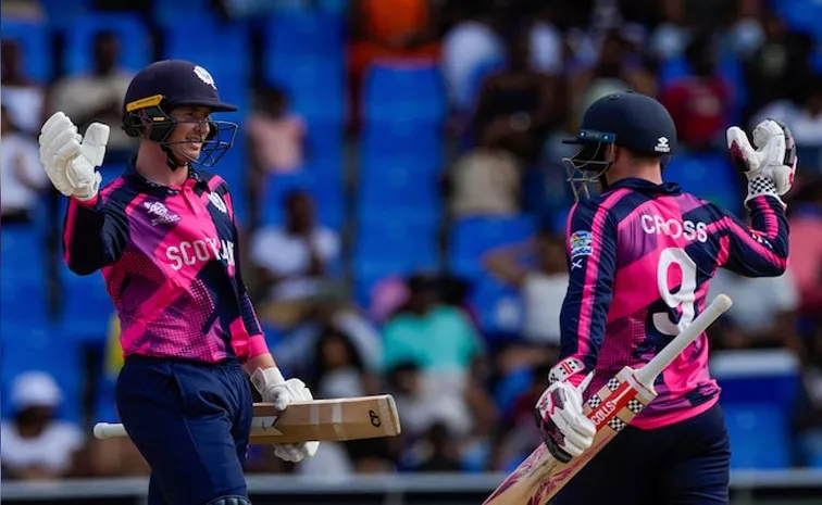 Scotland Has Scored Their Highest Ever Total In T20 World Cup