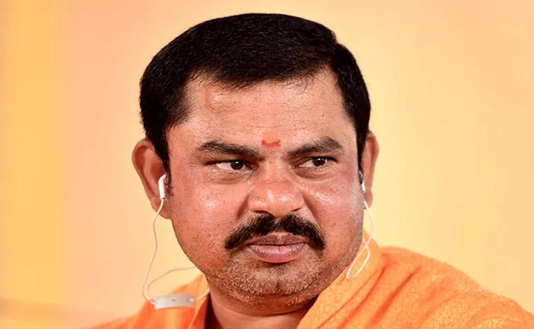 BJP MLA Raja Singh Arrested By Police At Shamshabad Airport