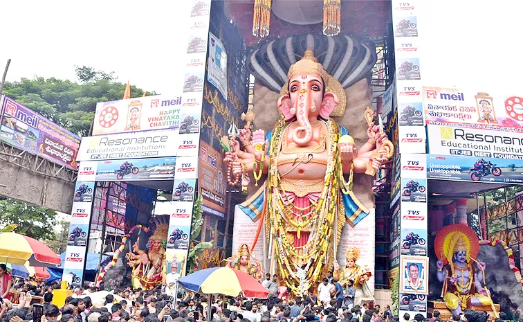 Khairatabad Ganesh 2024 Height Will Be 70 Feets