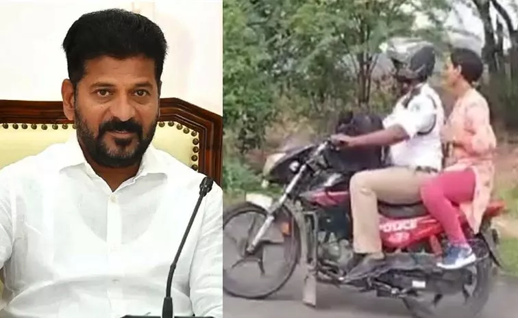 CM Revanth Reddy Appreciate Traffic Constable Suresh