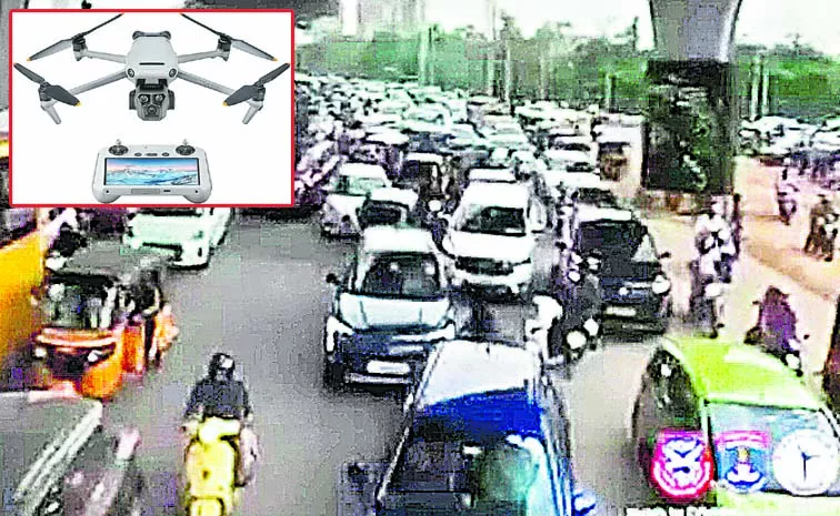 Police to deploy drone to ensure smoother traffic flow in Cyberabad: ts