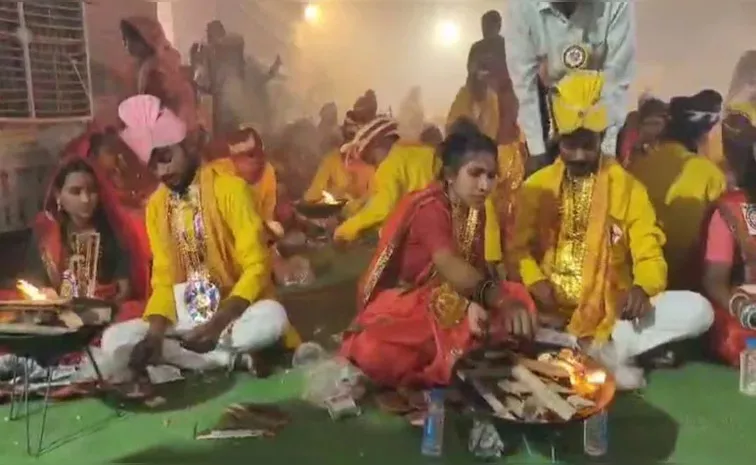 Samuhik Vivah Yojna Program re Marriage of 30 Already Married