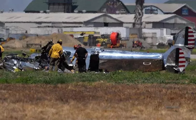 Two people deceased As Vintage Plane Crashes During Southern California Airfield