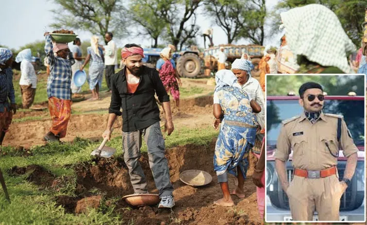 IRS Officer Sandeep Bhaha Works As Daily Wager At Suryapet