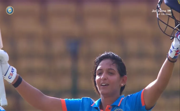 IND-W Vs SA-W 2nd ODI: Harmanpreet Kaur Smashed 103 Runs From 88 Balls, Scores 6th ODI Hundred