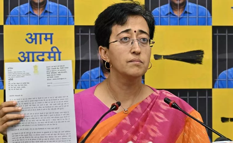 delhi water crisis: Atishi writes to PM Modi says will go on indefinite strike