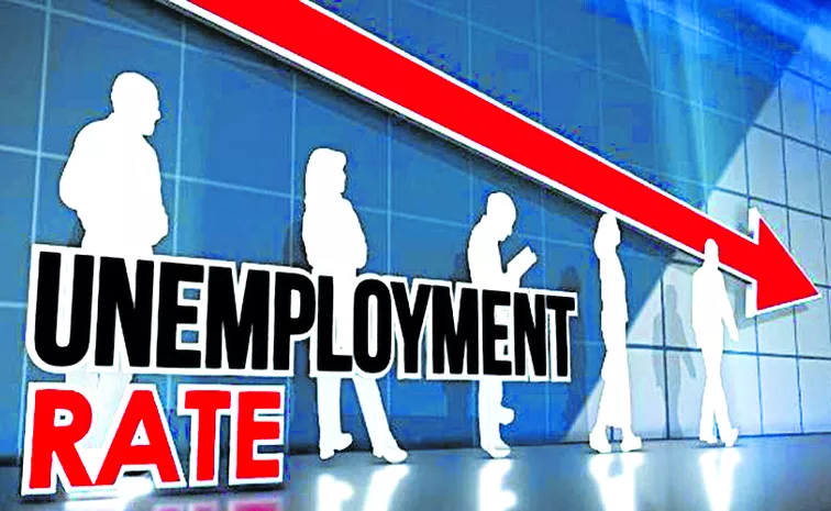 Decreasing unemployment rate in the country