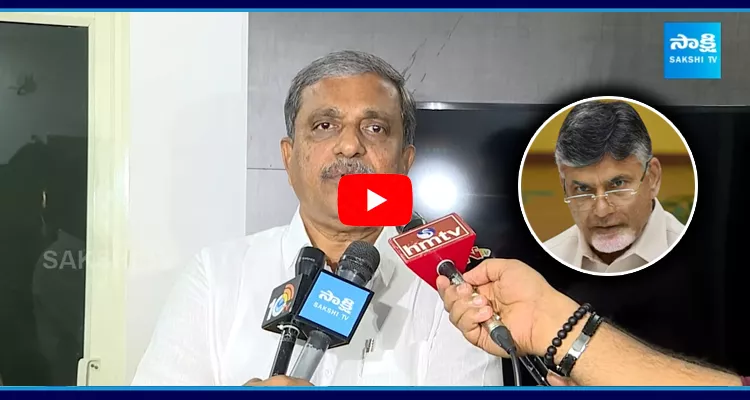 Sajjala Ramakrishna Reddy Serious Comments On Chandrababu