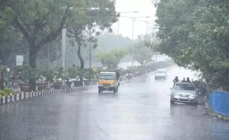 Rain Pounds Parts Of Hyderabad