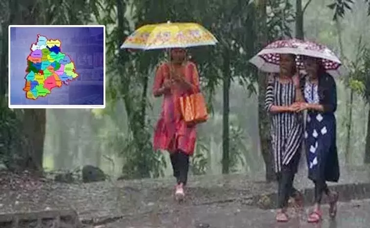 IMD Says Five Days Rain Forecast To Telangana