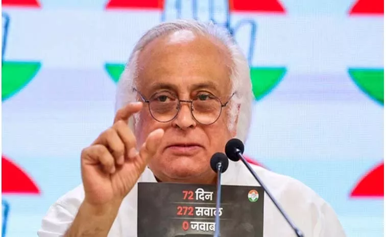 Election Commission Letter To Jairam Ramesh