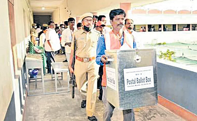 Care must be taken in counting postal ballots