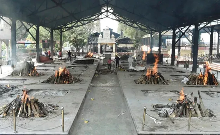 Record Number of Bodies Cremated at Nigam Bodh Ghat