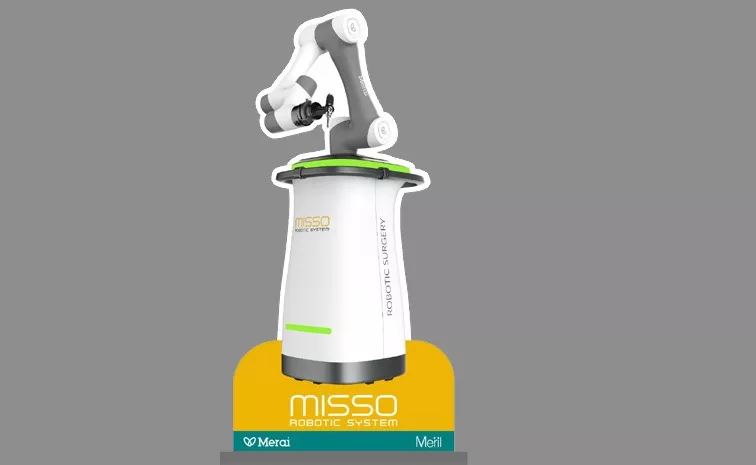 India Knee Replacement Robot MISSO By Meril