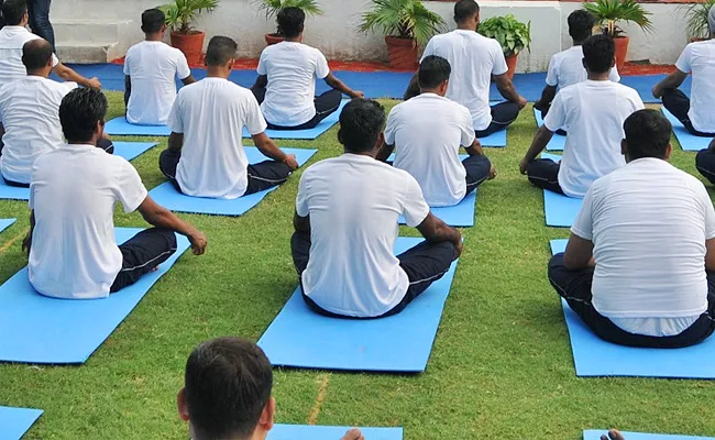 Grand Arrangements For International Yoga Day In Telangana