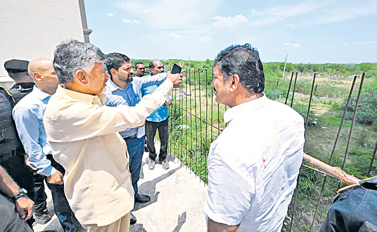 CM Chandrababu on his visit to Amaravati