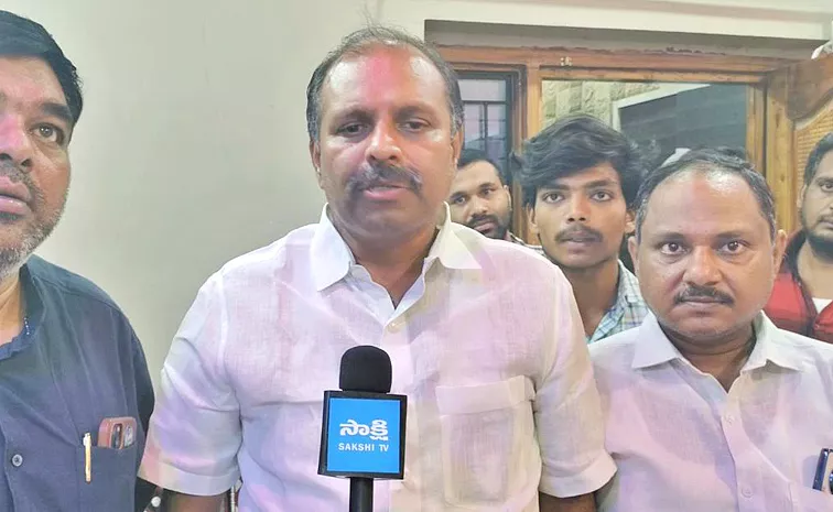 Annamayya District YSRCP Chief On TDP Goons Attacks