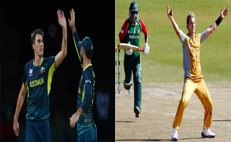 T20 WC 2024 AUS VS BAN: Cummins Taken Hat Trick, India Won The World Cup When Aussies Bowler Brett Lee Taken Hat Trick In 2007