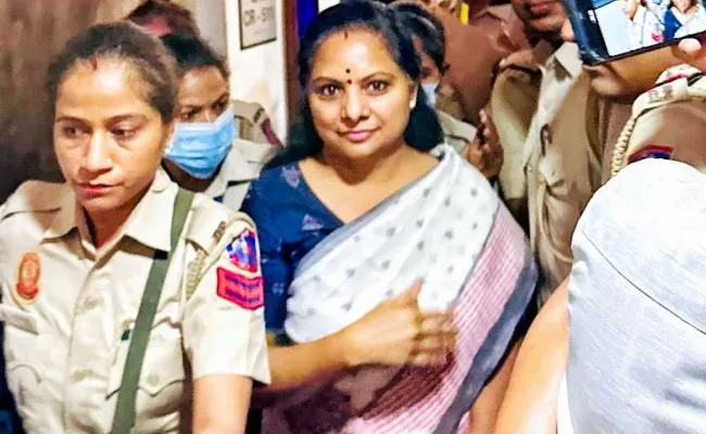 Kavitha Judicial Custody Ends In CBI Case