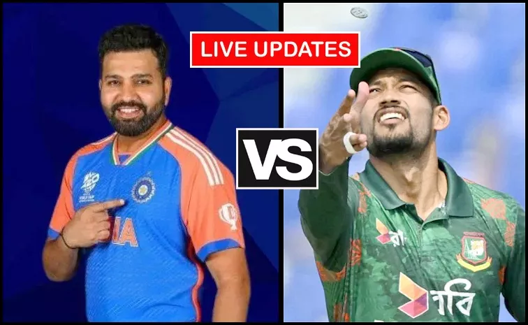 T20 World CUP 2024: India vs bangladesh live updates and highlights