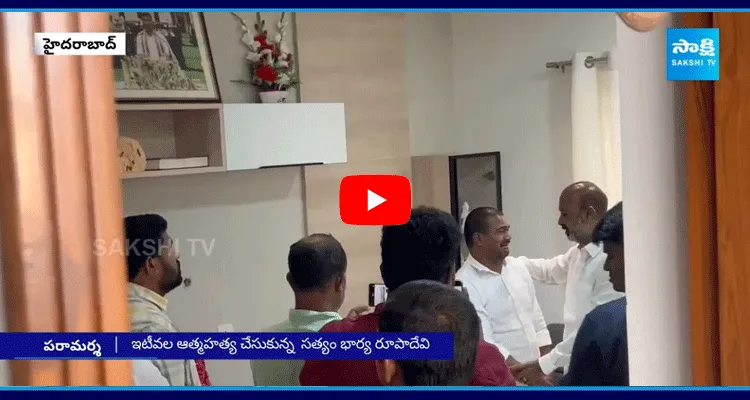 Bandi Sanjay Visits Choppadandi MLA Medipally Satyam House