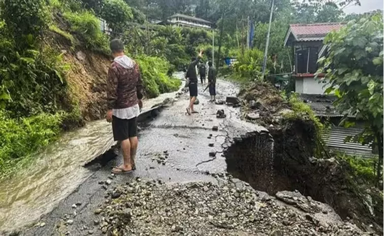 Cloud Burst In Arunachal Pradesh's Capital